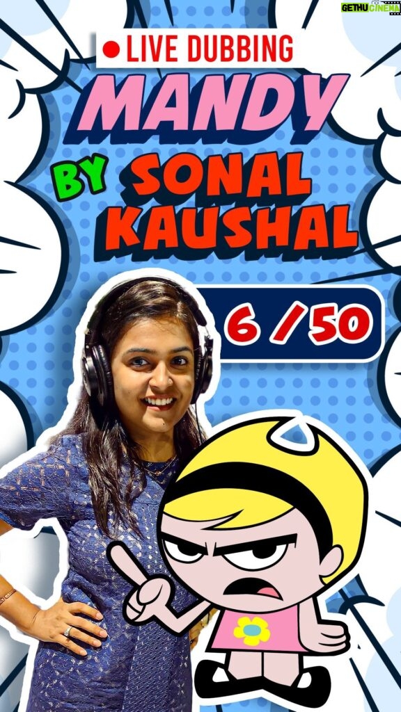Sonal Kaushal Instagram - Mandy from The grim adventures of Billy & Mandy ❤️ This was the first character that I both, dubbed and sang for! Thanks to @adityasorap for believing in me since almost a decade. We did this for @cartoonnetworkindia Also, Mandy’s voice was previously performed by @prachi_saathi 😀 Do let me know in the comment section, agla character kaunsa chahiye ❤️