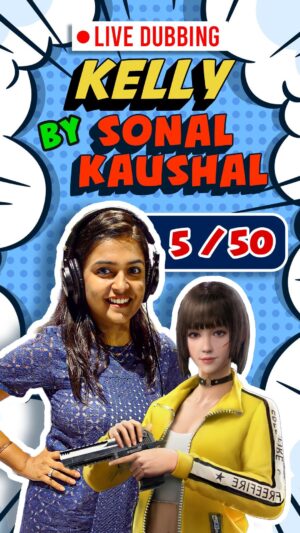 Sonal Kaushal Instagram - Episode 5 
Kelly from @freefireindiaofficial @freefireindiaesports @freefireit.official