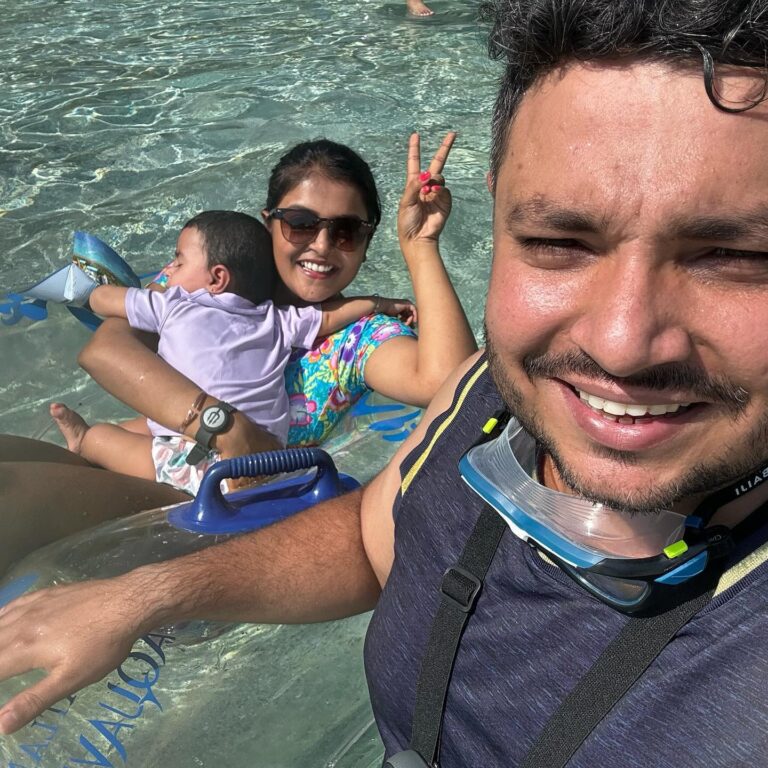 Sonal Kaushal Instagram - Day 4 Dubai Atlantis water park ❤️ Karwa Chauth 2023 #waterpark #adventure
