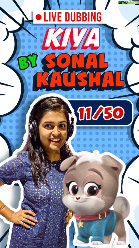 Sonal Kaushal Instagram - Kiea from Puppy Dog Pals 🐶 One of the cutest characters I dubbed for! I also got an award for this character at the India Voice Fest 😍 Thanks to @rajashries @audiomagick @disneyindia for giving me this super cute character❤️
