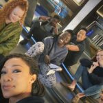 Sonequa Martin-Green Instagram - BTS, circa 2019, Season 3. Bridge days were always our favorite. ♥️ Enjoy Episode 5 tonight everybody 🖖🏽#startrekdiscovery