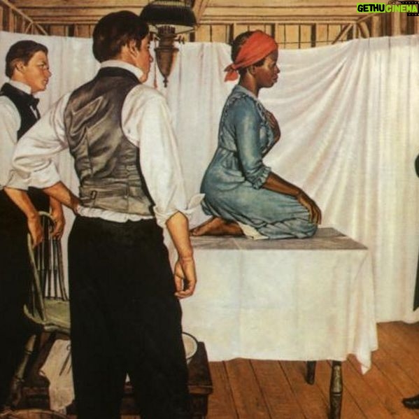 Sonequa Martin-Green Instagram - The impact of THIS. Crushes my soul to think about it. We see here Dr. James Marion Sims, touted as the “father of modern gynecology,” preparing to operate on slave Anarcha yet again. She endured 30 experimental surgeries, unanesthetized. As did so many others. But today we only know three names. Anarcha, Lucy and Betsey. Another example of the cost of our country’s advancement being paid with our ancestors’ bodies. I see her strength here, burning through her like fire. Grateful that there are people working right now to make sure these women are remembered. #withoutblackhistory #blackhistorymonth
