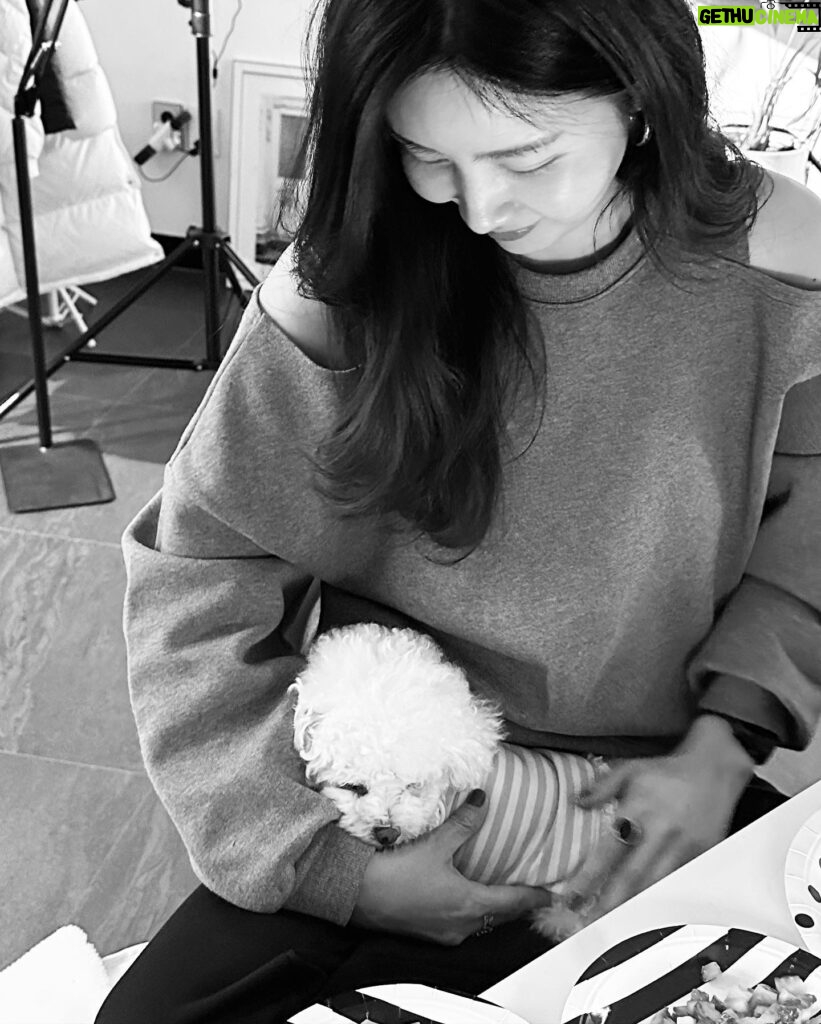 Song Hye-kyo Instagram - @iamhyunjishin 🎂 @s_e.o_l 반가워🤍천사야~