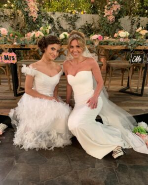 Soni Bringas Instagram - this is just proof that @candacecbure can rock a wedding dress no matter what! #fullerhouse #wedding