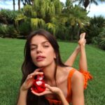 Sonia Ammar Instagram - My favorite @bulgari Omnia Coral scent in a stunning new design. With its signature sunny essence,  it's a staple in my collection this season 🧡 #BulgariOmnia #Coral #ad
