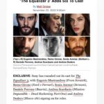 Sonia Ammar Instagram - Beyond grateful. 😭 @antoinefuqua @theequalizermovie