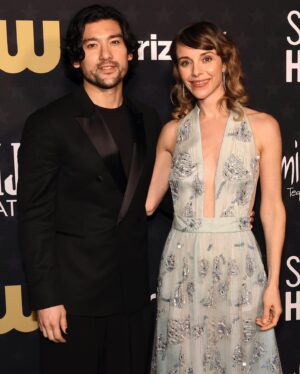 Sophia di Martino Instagram - Big grateful to be nominated and for our show @officialloki to be fist bumped by @criticschoiceawards 
Face @gregoryarlt @facegym
Hair @nikkiprovidence
Styling @karenClarkson
Wearing @georgioarmami @louboutin_world 
Jewellery: @stephenwebsterjewellery 
Photo: Getty Images for Critics Choice Association
 @thecw #criticschoiceawards