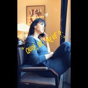 Sophie Marceau Instagram - Lundi et le travail recommence. Bonne semaine à tous!💪 #mmemills