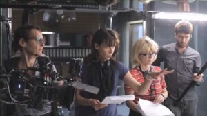 Sophie Marceau Instagram - Quelle émotion d’être aussi de l’autre côté de la caméra ... looove it !!! 🕺#mmemills