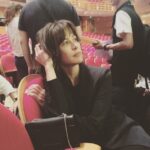 Sophie Marceau Instagram - Répétitions avant la cérémonie de clôture @Shanghaifilmfestival 🇨🇳