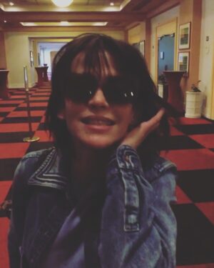 Sophie Marceau Instagram - 😎 #ArcEnCiel 🌈