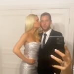 Sophie Monk Instagram – I wish I could have invited you all 😍.This is our engagement party at home. I feel very lucky ❤️

@joshuargross I love you so so much. 😍Thank you for putting up with me 😜 and cleaning up after the party 😂 
🍹: @jimmybrings 
👗: @velani 
💄 💇‍♀️: @bynormie 
Styled: @natalia.de.martin 
🎥: @oscargordon