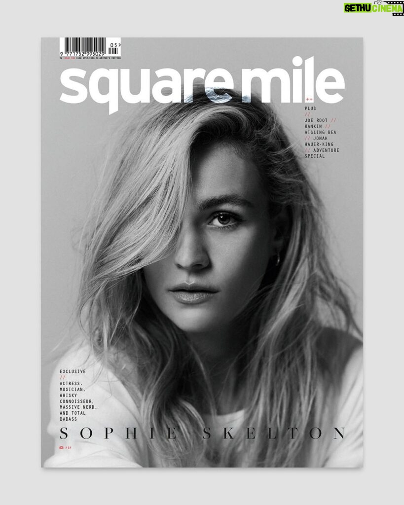 Sophie Skelton Instagram - “I had to keep the blinkers on, run my own race and just believe in myself – because nobody else did.” – @sophie.skelton exclusively in the new issue of @squaremile. Read the full interview on Square Mile's website. Swipe right to see the Subscribers' Issue front cover. . Photography by @bypip at @mondayartists Photography assistant: @jemrigby Styling by @penelope.meredith Hair by @dayaruci Makeup by @naokoscintu at @thewallgroup using @cledepeaubeaute Interview by: @maxwilliams26 Editor: @mghedley . Clothes Jacket: @garethpughstudio at @rhulanarchive Earrings: @alicecicolini Leggings: @rhulanarchive White top: @boujo_hake