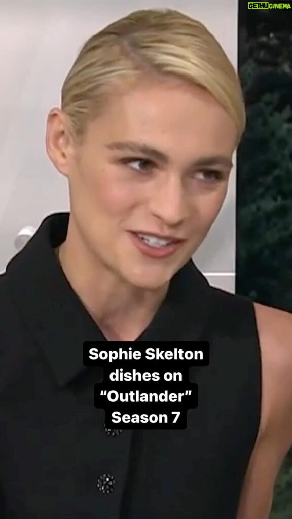 Sophie Skelton Instagram - “This season is my favorite. There may or may not be some more time travel.” Sophie Skelton dishes on Season 7 of “Outlander.” #NewYorkLiveTV #Outlander #SophieSkelton