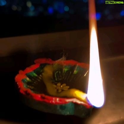 Srabanti Chatterjee Instagram - Diwali celebration 🎆 ✨️ #diwali #festive #celebration