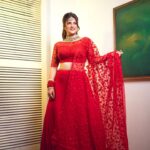 Srabanti Chatterjee Instagram - @srabanti.smile Styled by @rudra_saha_official Photo @soumya_singha_photography Makeup @brushofpritam Hair @abinashbhowmick_official Blouse and dupatta @goindrilaofficial Jewellery @xenejewellers Styling assistant @subir.love #srabanti #rudrasaha #redlehenga #tollywood