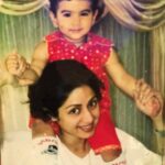Sridevi Instagram - Happy Birthday to my baby kuchhhuuu 💗 love you😘😘😘