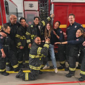 Stefania Spampinato Instagram - The episode of @station19 I directed airs this Thursday!

Mildly excited over here 🤸🏻

@abcnetwork 
@shondaland 
@hulu