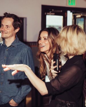 Stefania Spampinato Instagram - “Zita Sempri” screening at the Los Feliz Theatre.
What a night!
What a feeling watching it on the big screen surrounded by loved ones!
Grazie mille a tutti tutti tutti!
#zitasemprishortfilm 
#zitasempri

📷 by @selashiloni