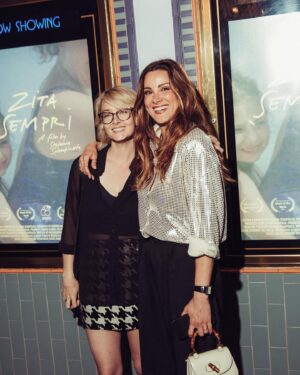 Stefania Spampinato Instagram - “Zita Sempri” screening at the Los Feliz Theatre.
What a night!
What a feeling watching it on the big screen surrounded by loved ones!
Grazie mille a tutti tutti tutti!
#zitasemprishortfilm 
#zitasempri

📷 by @selashiloni