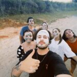 Stefany Vaz Instagram - dia de sol e máscara de argila 🥑