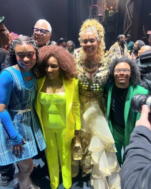 Stephanie Mills Instagram - About last night, what a celebration #thewiz #broadway #stephaniemills #originaldorothy