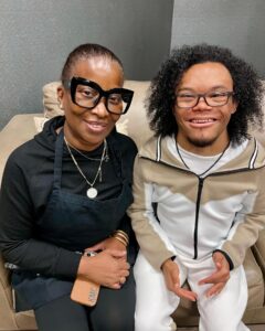 Stephanie Mills Instagram - Happy Birthday 🎂 to my handsome 23 year old son, #faradj and my sister Karina @kaycoolkay, whose actual birthday is today… Have Mercy, because we have been eating cake and ice cream 🍨 ALL WEEK and we are going to turn up in Las Vegas tonight!!! Celebrate your loved ones because life is much too short 💜💜💜💜