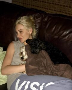 Stephanie Pratt Instagram - We lost our best friend Charlie in 2023. When I play old videos of them playing, max cries and paws at my phone. Charlie was the absolute sweetest dog. On Christmas morning 2022 he woke up completely blind. His last year on earth was absolutely miserable for all of us… he was so strong. And we kept him as happy as possible until he left us for doggy heaven. All of our hearts are still broken. Hopefully 2024 brings more peace. 🐾🐾🐾😇