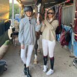 Stephanie Pratt Instagram – My childhood was all about horses- I never played with dolls just horses. I went to acting school & trained with my horse Kiwi. I stopped riding to pursue my other passion of tv & fashion. I am so excited to get back to the riding world ❤️This My girl @chloeaston_official & Flavie Van De Helle 3rd in the CSI4*1.50 in Vilamoura. How amazing is this?!! This is my ultimate goal 🙌🏻🙌🏻🙌🏻 thanks for letting me ride your horses! ❤️❤️❤️