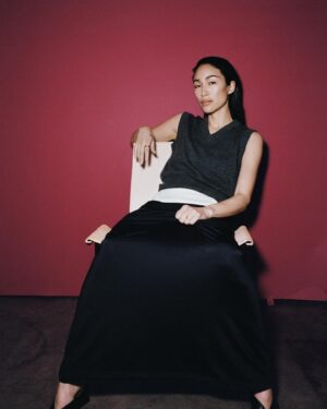 Stephanie Shepherd Instagram - thank you @paris__georgia for having me as the face of your new campaign. you know I absolutely adore you both. this was so fun @thistlebrown. 

shop the ELEMENTAL collection at parisgeorgia.com <3

photos by: @thistlebrown 
makeup: @yukari.makeup 
hair: @rena.calhoun