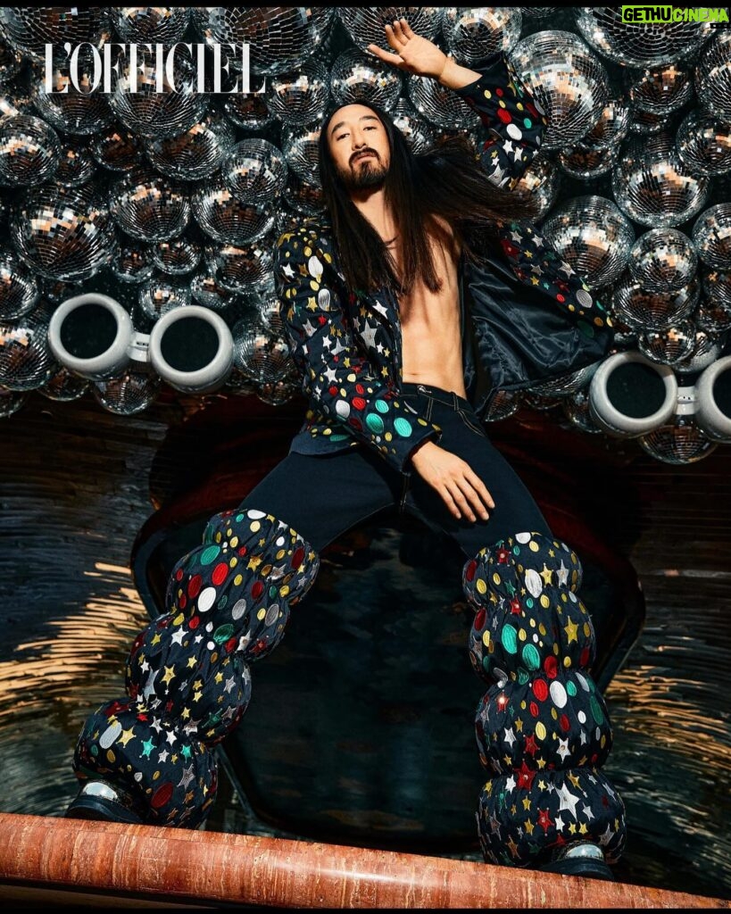 Steve Aoki Instagram - Went wild 👁👁 with this cover shoot. What’s ur favorite look? 1,2,3,4,5,6 @lofficielindia @lofficielhommes