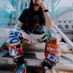 Steve Aoki Instagram - AOKI 1OF1 #985 •AOKI 1OF1 LOGO PARODY RACER PANTS-AVAILABLE