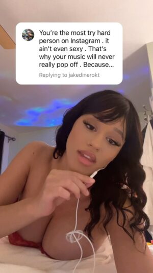 Stormi Maya Instagram - Someone’s bored 💋💋💋