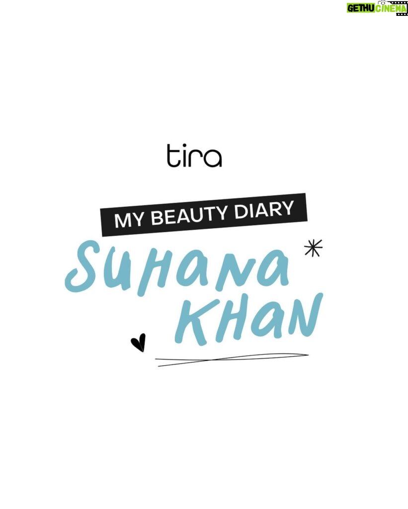 Suhana Khan Instagram - Heads up! I’ll be sharing a lot about my beauty routines and rituals over the next few weeks, with #MyBeautyDiary 📒 Here’s a look at what my AM looks like—eye patches, a skin-boosting fizzy drink, puppy cuddles....and selfies! 📸 Neck-deep on instagram or using a face roller—what’s your morning mood? #MyBeautyDiary #tirabeauty