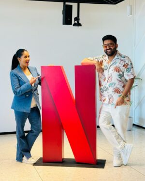 Sunil Grover Instagram - Netflix   trending globally = party 🎉🥂

#celebrations #thegreatindiankapilshow ❤️