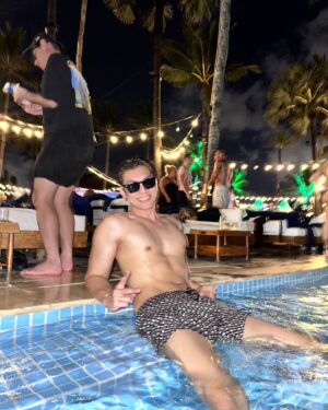 Suppasit Jongcheveevat Instagram - sun-kissed vibes and beach club delights ☀️🏖️