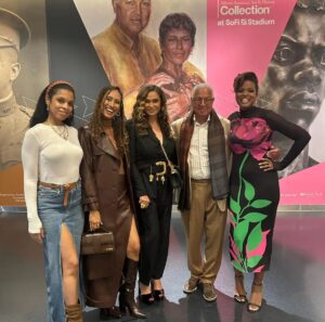 Susan Kelechi Watson Instagram - Once upon a time...
A magical night of history and culture with the Kinsey family and their one of a kind art collection. Please do yourself a favor and go get you some of this incredible history at the @sofistadium. #thekinseycollection