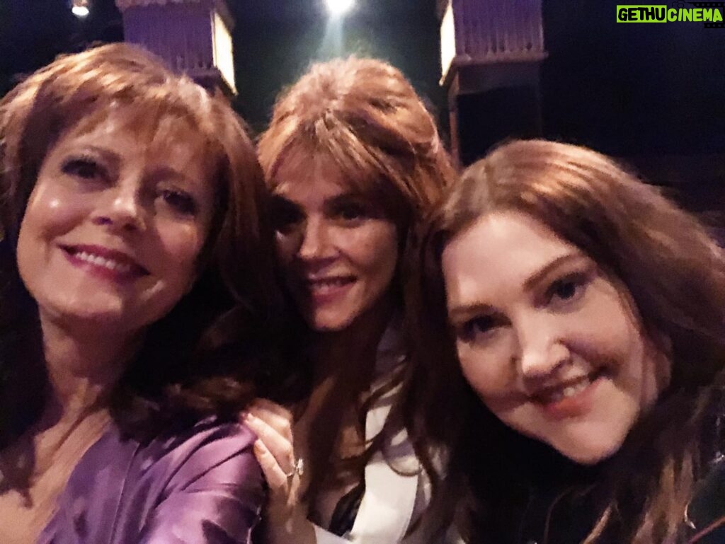 Susan Sarandon Instagram - You know there’s trouble coming when 3 redheads get together. 😏