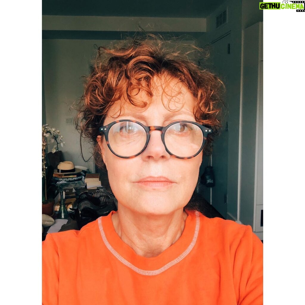 Susan Sarandon Instagram - Join me this National Gun Violence Awareness Day in honoring the victims and survivors of gun violence in America. #WearOrange and share your pic on social media with the #WearOrange hashtag! 👉🏻wearorange.org👈🏻