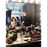 Susan Sarandon Instagram - Shoot for a secret project. Tune in on Monday for the scoop!