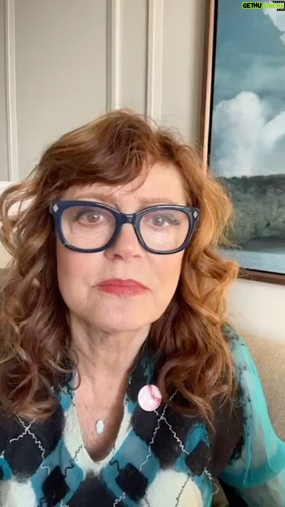 Susan Sarandon Instagram - A civilian at a food distribution point, northern Gaza, February 2024 - read by Susan Sarandon, actress