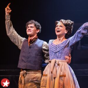 Sutton Foster Instagram - "Wait! What's your rush?! What's your hurry!?" Have you seen these new photos of Aaron Tveit, Sutton Foster and Joe Locke in the Broadway revival of SWEENEY TODD!? 

Swipe over to the link in our bio for tickets this spring. 

📸: Matthew Murphy and Evan Zimmerman

#aarontveit #suttonfoster #sweeneytodd #mrslovett #demonbarber #sondheim #stephensondheim #joelocke #tobias #tobiasragg #heartstopper #broadway #bway #curtaincall #musicaltheatre #musicals #nyc #photography