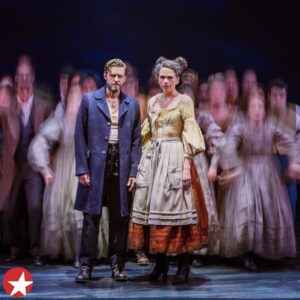 Sutton Foster Instagram - "Wait! What's your rush?! What's your hurry!?" Have you seen these new photos of Aaron Tveit, Sutton Foster and Joe Locke in the Broadway revival of SWEENEY TODD!? 

Swipe over to the link in our bio for tickets this spring. 

📸: Matthew Murphy and Evan Zimmerman

#aarontveit #suttonfoster #sweeneytodd #mrslovett #demonbarber #sondheim #stephensondheim #joelocke #tobias #tobiasragg #heartstopper #broadway #bway #curtaincall #musicaltheatre #musicals #nyc #photography