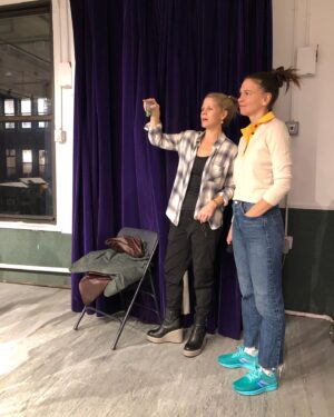 Sutton Foster Instagram - We are NOT having any fun. At all. Nope, not one bit.

#kelliohara #carnegiehall #chums