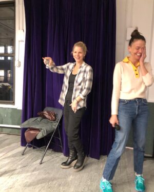 Sutton Foster Instagram - We are NOT having any fun. At all. Nope, not one bit.

#kelliohara #carnegiehall #chums