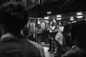 Sutton Foster Instagram - Some beautiful pics from Aaron’s and my put-in! Thank you Matthew Murphy for capturing these moments.

#Repost from @murphymade!!
・・・
PHOTOS OF THE DAY: SWEENEY TODD Behind-the-scenes at @suttonlenore and @aarontveit’s put-in rehearsal for @sweeneytoddbway.

#sweeneytodd #photography #theatre #theatrelife #blackandwhite #theatrephotography  #sweeneytoddbroadway