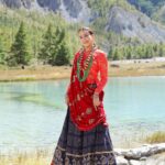 Swastima Khadka Instagram - Manang, you got my whole heart. Will come back soon. ❤️ At the launch of @manangwinery 🙏 Thank you @dipti_gurung_ for the lovely gurung Attire. 😘 #manang #gurungattire