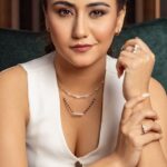 Swastima Khadka Instagram - Pure celebration of diamonds…highlighted in simple beauty. A timeless connection, a straight path to love. Rekha and Purnima Mangalsutra’s symbolizes the unbroken lines of Love. These Diamond studded mangalsutra are perfect for everyday wear, Layering or occasional wear. Hurry up and grab the early bird offer now 💝 Featured Mangalsutra: PURNIMA DIAMOND MANGALSUTRA & REKHA DIAMOND MANGALSUTRA In Frame: @swastima.khadka Video: @ilonflims MUA: @_kopila Outfit: @siwangi & Kasastyle Location: @dusitprincesskathmandu #KajalNaina #KajalNainaMangalsutra #KNDesigns #KNMangalsutra #DIVYAMangalsutra #weddingjewellery #diamondmangalsutra #designermangalsutra #weddinginspiration #bridaljewellery #KajalNaina #RekhaMangalsutra #PurnimaDiamondMangalsutra #KNBride #BrideInspiration #Magalsutradesigns #ModernMangalsutra #ModernMangalsutradesigns