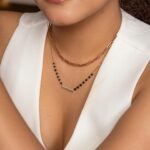 Swastima Khadka Instagram - Another year another spectacular mangalsutra collection by KN! It gives me immense pleasure to work with Kajal di again to showcase the beautiful #knmangalsutra as I really love how every KN mangalsutra collection is just so perfect. Feel like collecting it all ! Do check out the Divya Mangalsutra collection by KN @kajalnainaofficial @kajalnainafinejewelry They have special promo launch prices and free gifts as well. #mangalsutra #modernmangalsutra 🌸Rekha Mangalsutra @kajalnainaofficial @kajalnainafjejewelry 🌸Outfit: @kasa.kasastyle 🌸Photography: @rijan_satyal 🌸MUA: @_kopilaa 🌸Location: @dusitprincesskathmandu