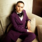 Swastima Khadka Instagram - Event ready 💜 Team: @marcos_blenden @kasa.kasastyle @hairartist.durga @aloftkathmandu